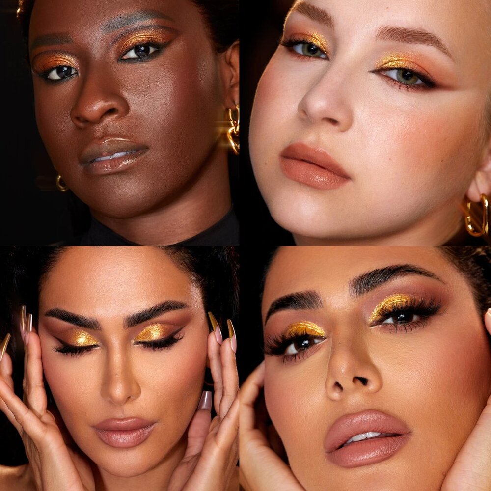 BNIB ✅ HUDA BEAUTY Empowered Eyeshadow Palette EM(POWER)ED ~ Limited Edition - Picture 9 of 15